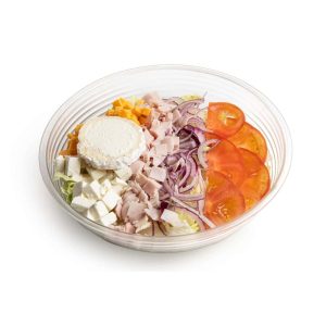 Ensalada a los tres quesos